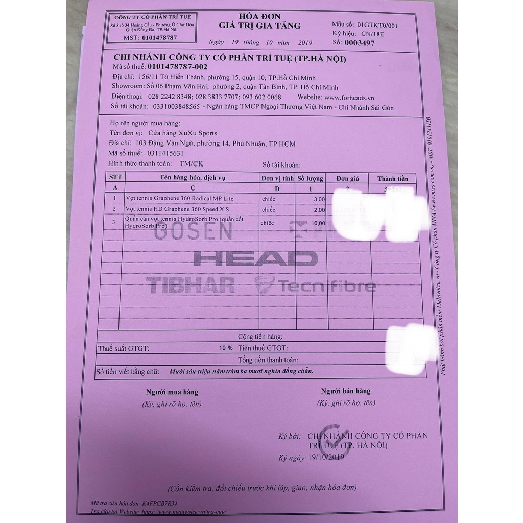 Vợt Tennis Head Gravity S 104IN 285Gr 2021 #233841