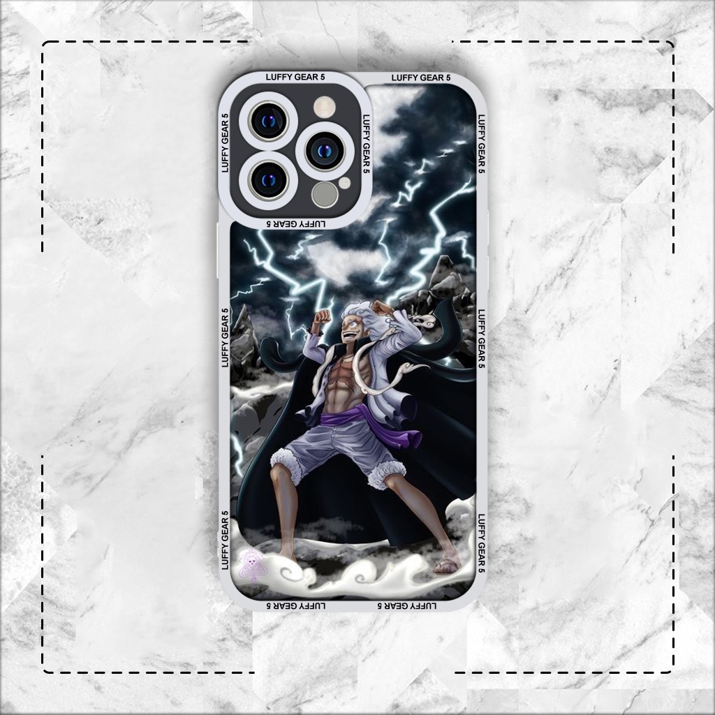 Ốp lưng iphone cạnh vuông JM Case One Piece Gear 5 Luffy 6plus/6s/6splus/7/7plus/8/8plus/x/xs/11/12/pro/max/plus/promax