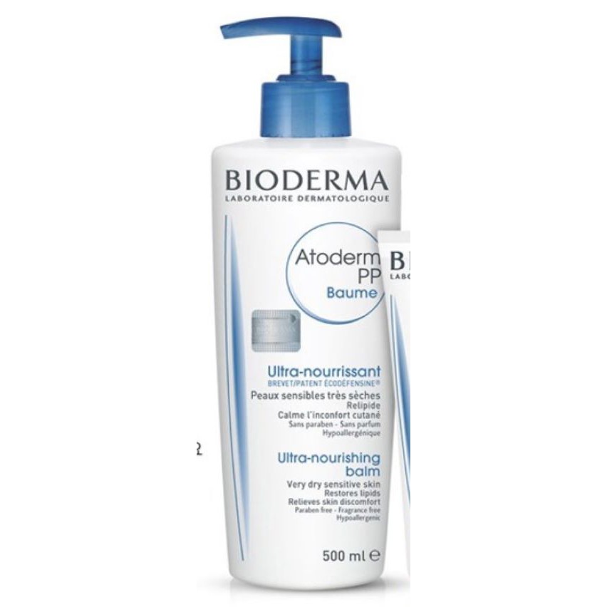Kem dưỡng ẩm cao toàn thân Bioderma Atoderm PP Balm 500ml