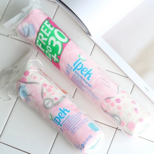 Bông tẩy trang cotton pads chính hãng Ipek, 150 miếng. | BigBuy360 - bigbuy360.vn