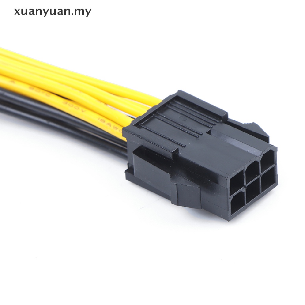 Dây cáp chia nguồn 6pin sang 6+2pin (6-pin/8-pin) cho Card đồ họa | BigBuy360 - bigbuy360.vn