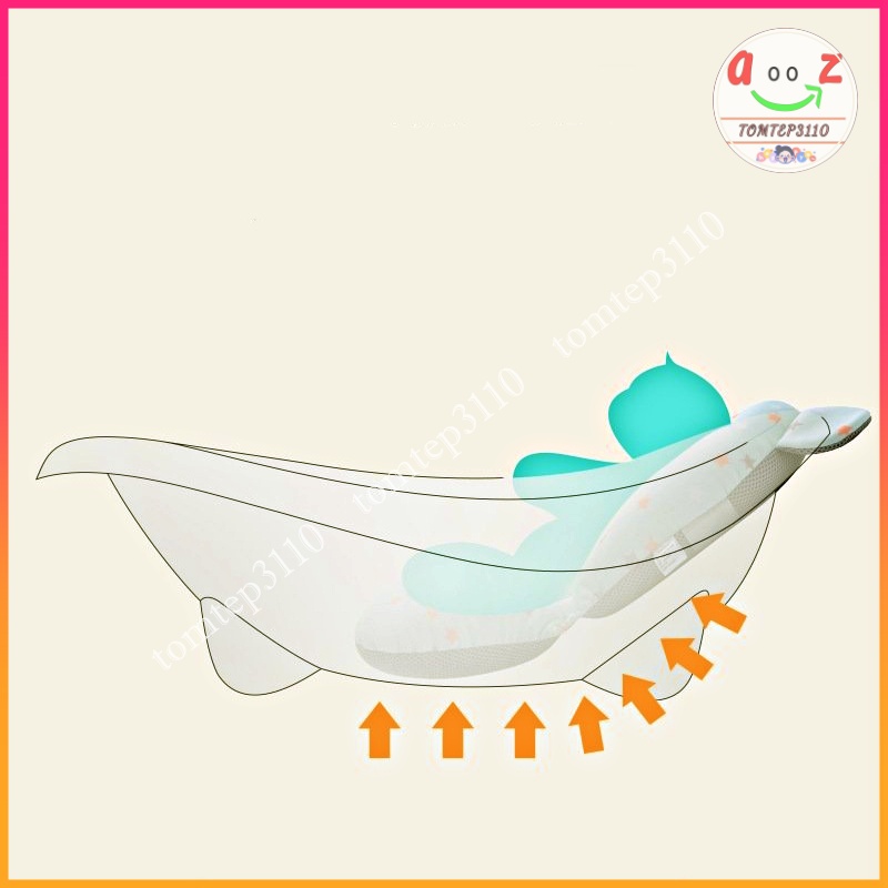 Phao Tắm, Lưới Tắm Đỡ Lưng Cao Cấp Cho Bé Sơ Sinh Đến 3 Tuổi