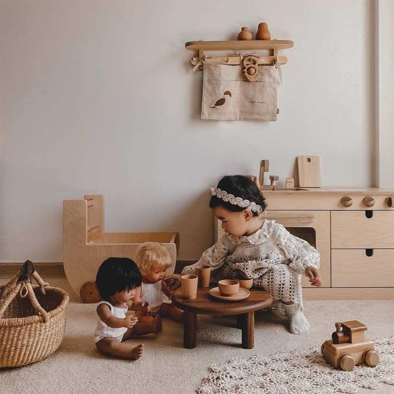 Hộp Đựng Đồ Hai Ngăn Treo Cạnh Giường Dễ Thương Sắp Xếp Gọn Gàng Cho Bệnh Viện / Cắm Trại / Phòng