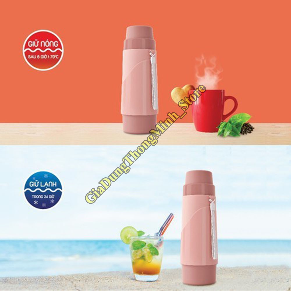 Bình Giữ Nhiệt Rạng Đông 450ml Giữ Nước Nóng Hơn 6 Tiếng, Phích Giữ Nhiệt Siêu Bền, An Toàn, Nhỏ Gọn | BigBuy360 - bigbuy360.vn