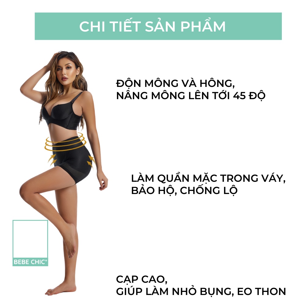 [Mã FADEP2212 giảm 10k đơn từ 99k] Quần Độn Hông Và Mông Thông Hơi Loại Cao Cấp BEBECHIC - Tặng Kèm Hộp Carton Giấy