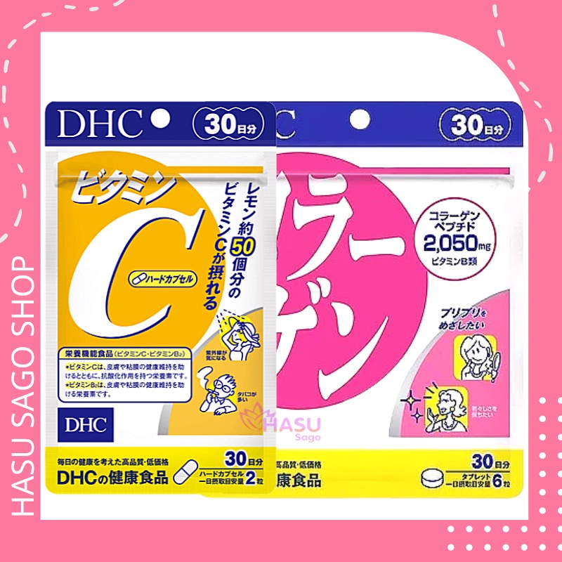 Combo kết hợp Viên uống vitamin C và Viên uống Collagen hỗ trợ tăng hiệu quả làm đẹp, sáng mịn da căng mọng