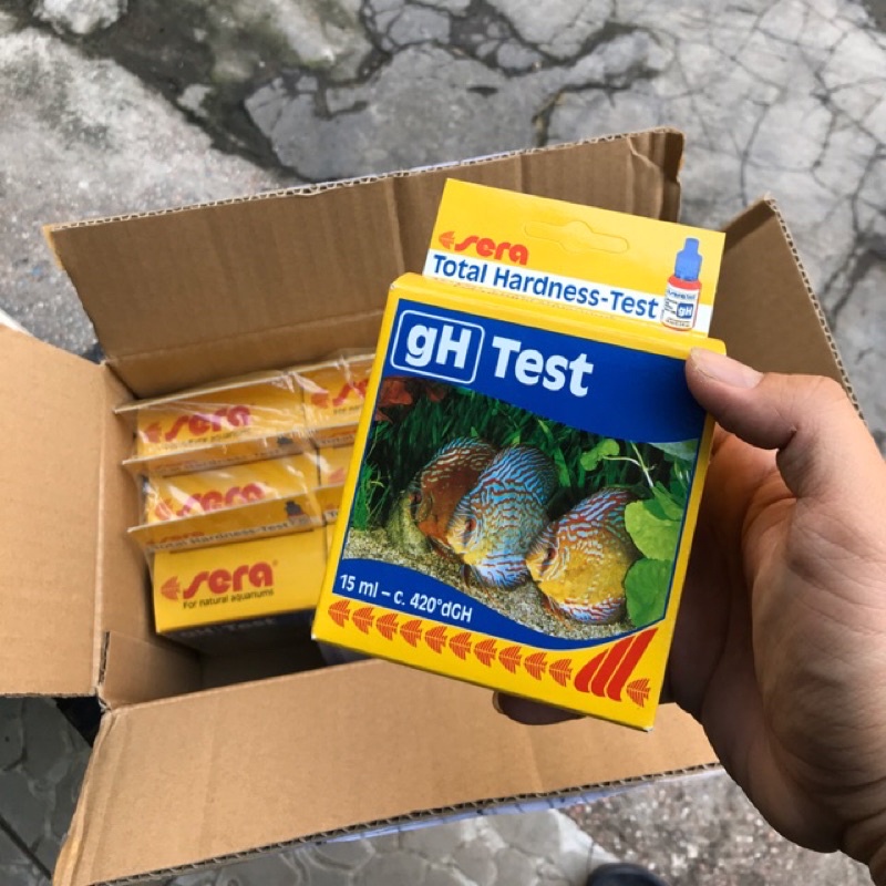 TEST GH SERA -Kiểm Tra Độ Cứng Của Nước, đo độ cứng Sera