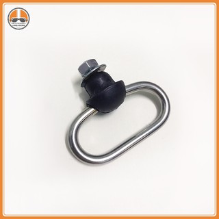 Móc treo dây công tơ mét, dây phanh - Chất liệu Inox - Phụ tùng xe máy Long Hương