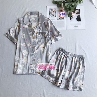 Pijama Lụa Cộc Tay Y39