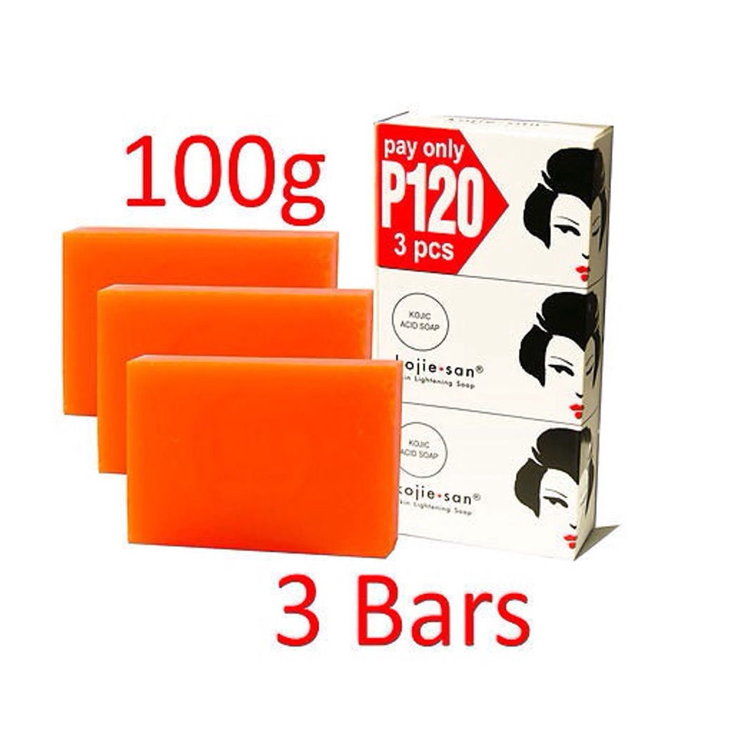 Set 3 Xà Phòng Trắng Da Kojiesan [100g mỗi bánh]