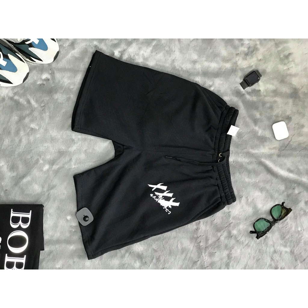 Quần short nỉ da cá XXX - Gin store