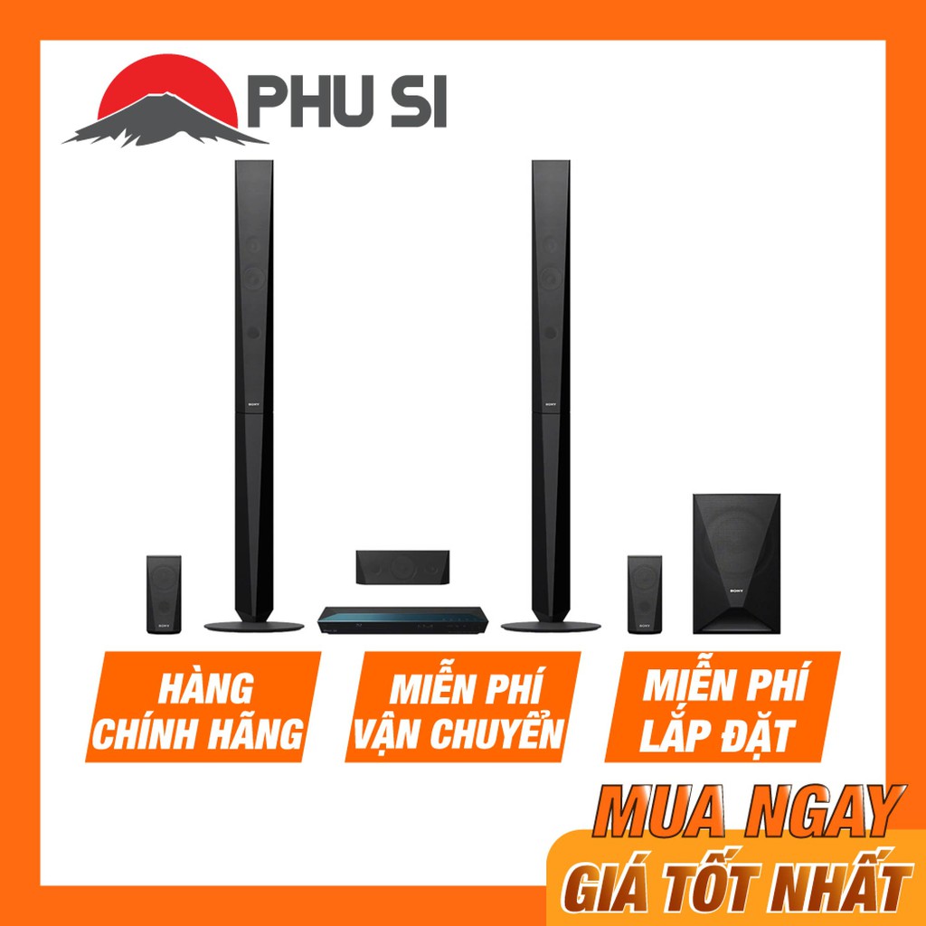 [MIỄN PHÍ LẮP ĐẶT - VẬN CHUYỂN] Dàn Âm Thanh Sony 5.1 Kênh Bluray BDV-E4100 - Hàng Chính Hãng