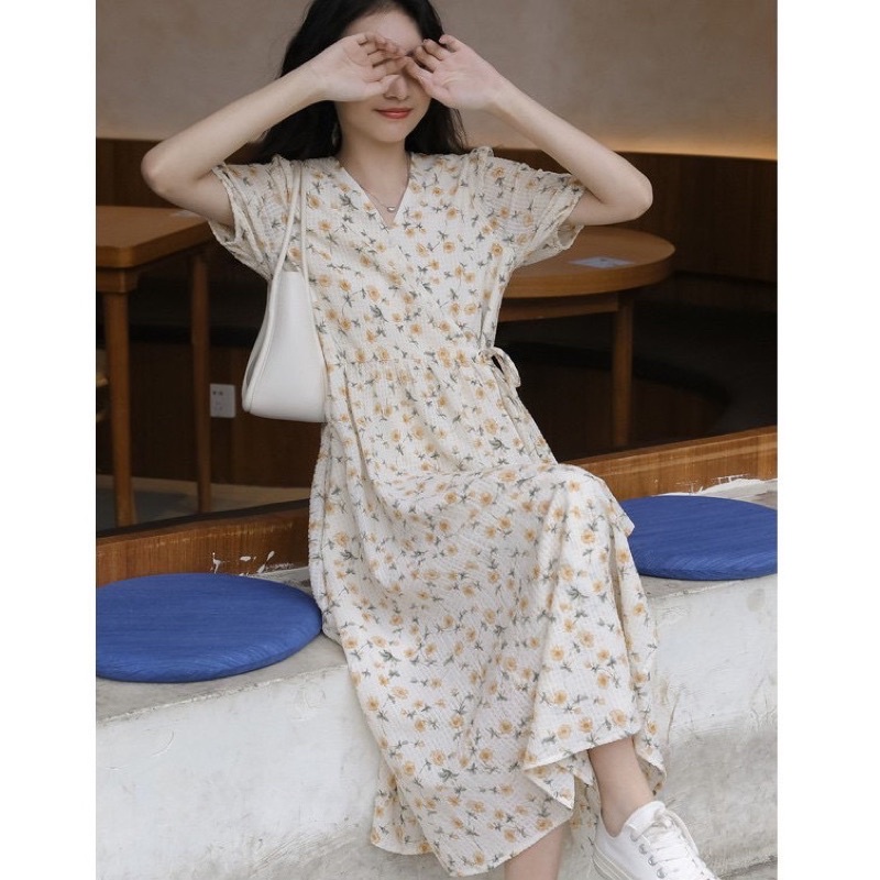 Pass váy hoa Dreamy nt dáng xuông