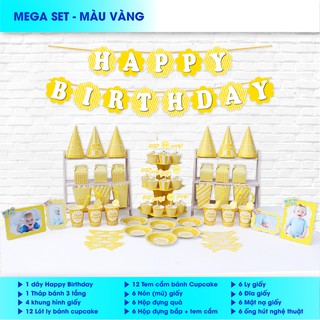 SET MEGA CHỦ ĐỀ VÀNG TRƠN