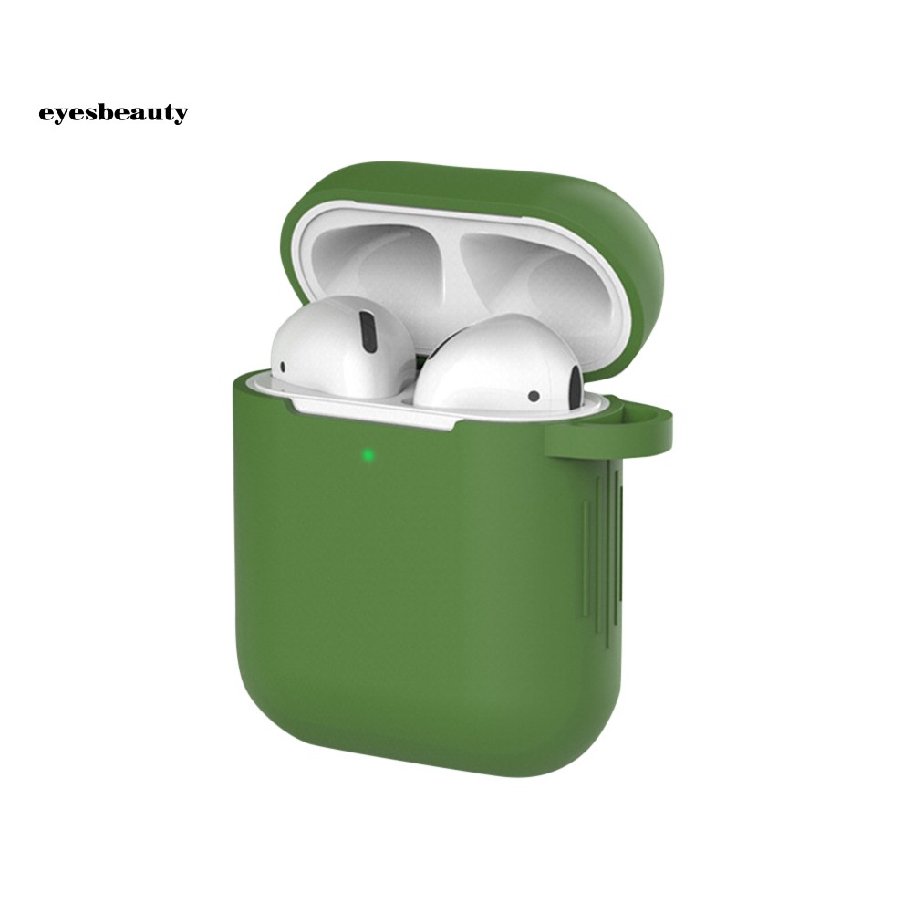 Hộp silicone mềm chính xác bảo vệ chống trầy xước cho hộp sạc tai nghe Apple AirPods 1/2 | BigBuy360 - bigbuy360.vn