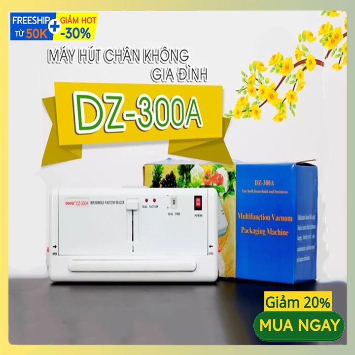 (Hút mọi loại túi) Máy hút chân không DZ300A