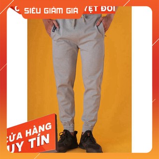 [xuất khẩu]  Quần jogger thun da cá nam nữ cao cấp
