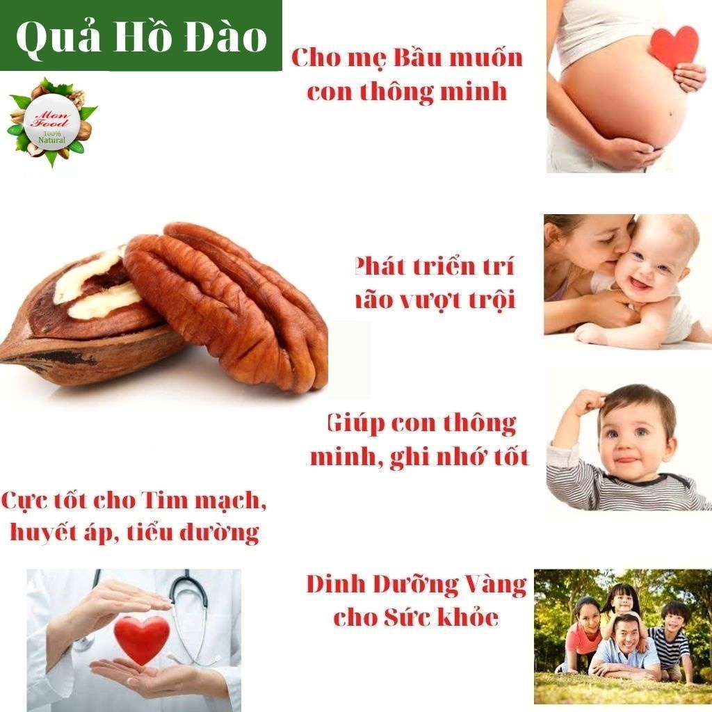 Nhân Hồ Đào Chuẩn Mỹ Loại 1, Hồ Đào Trường Sinh Sấy Chín Nguyên Vị, ToFood86
