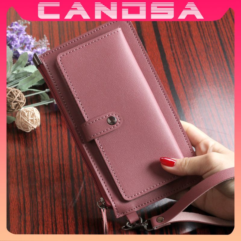 Ví nữ cầm tay dài đẹp đựng tiền cầm tay nhiều ngăn thời trang cao cấp DA14