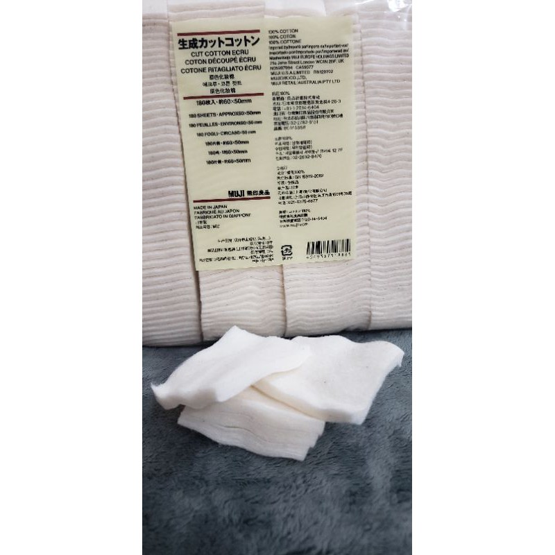 Bông miếng Muji nhật