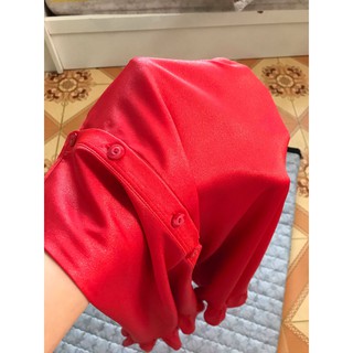 Pass đầm bầu lụa đuôi cá vải Thái Tuấn
