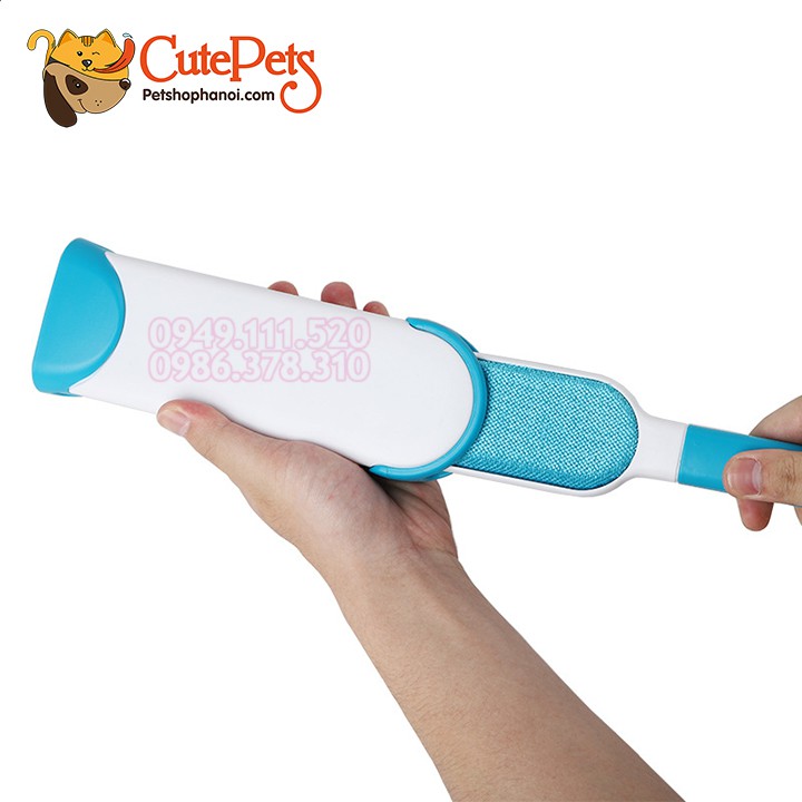 Bộ cây phủi lông trên quần áo Self-Cleaning Base - CutePets