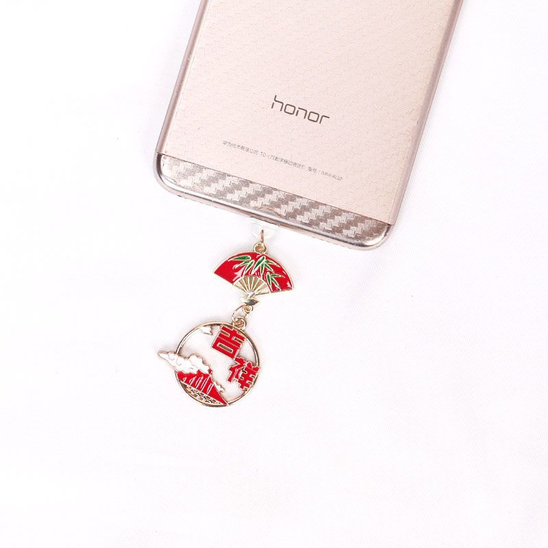 Mobile Phụ Kiện Bọc Chống Bụi Cho Cổng Sạc Điện Thoại Hình Gấu Trúc Dễ Thương