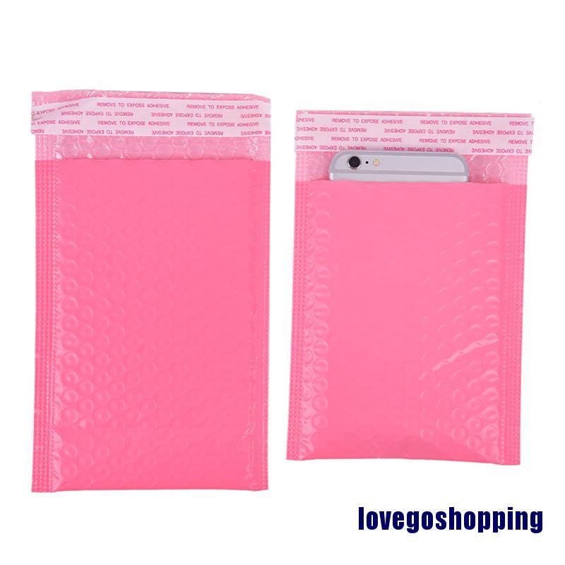 10x Pink Bubble Bag Mailer Plastic Padded Envelope Shipping Bag Packaging