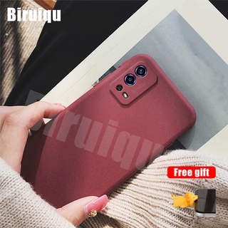 Ốp điện thoại TPU silicon mềm nhám màu trơn đơn giản dành cho OPPO A55 4G