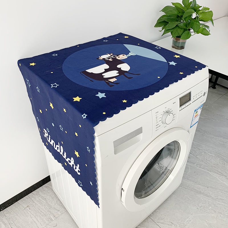 Khăn Vải Chống Nắng Cho Máy Giặt Cửa đơn / Cửa đôi Vải Che Tủ Lạnh Thùng Giặt Khăn Lau Bụi Lò Nướng / Lò Vi Sóng Khăn Che Tủ Lạnh
