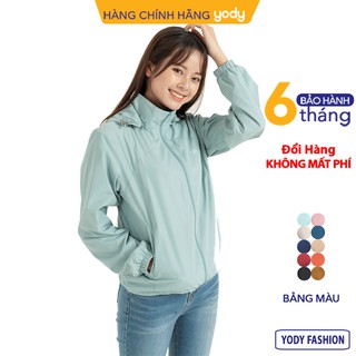 Áo khoác nữ YODY chống nắng , áo gió cao cấp chống nắng , gió , cản bụi yody fashion AKN3130
