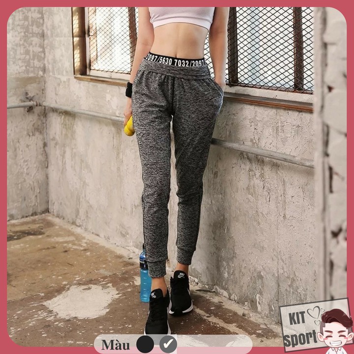 Quần dài Jogger có túi thể thao nữ Numbers (Đồ Tập Gym)(Không Áo) - Cửa Hàng Nam Ken Sport | BigBuy360 - bigbuy360.vn