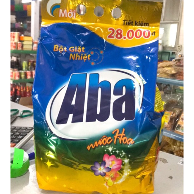 BỘT GIẶT NHIỆT ABA 4,1KG HƯƠNG NUÓC HOA