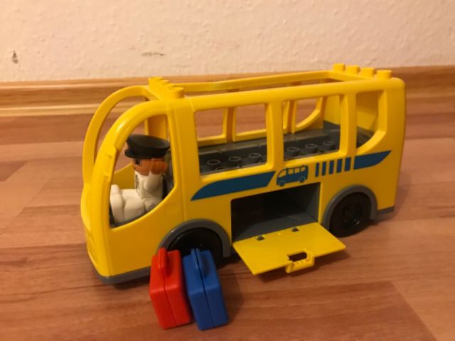 Gorock - Lego Xe bus tương thích lego duplo