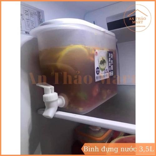 Bình Đựng Nước Để Tủ Lạnh, Bình Đựng Nước 3,5L Chuyên Dụng Để Trong Tủ Lạnh Siêu Tiện Lợi