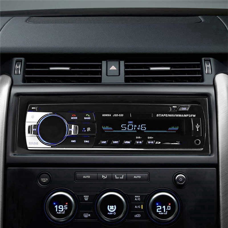 Đầu phát âm thanh nổi trên xe hơi Bluetooth Radio MP3 / USB SD AUX-IN FM
