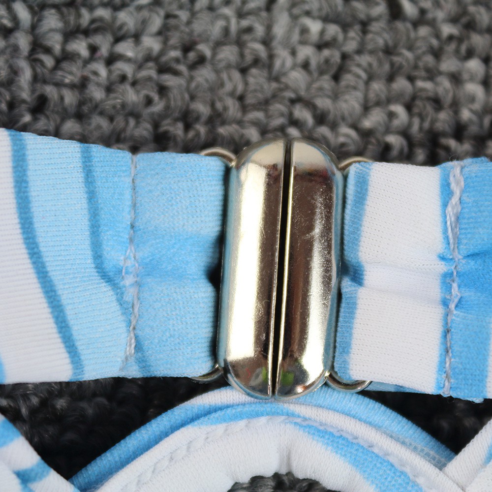 Bộ Bikini Kẻ Sọc Xanh Dương H389 | BigBuy360 - bigbuy360.vn