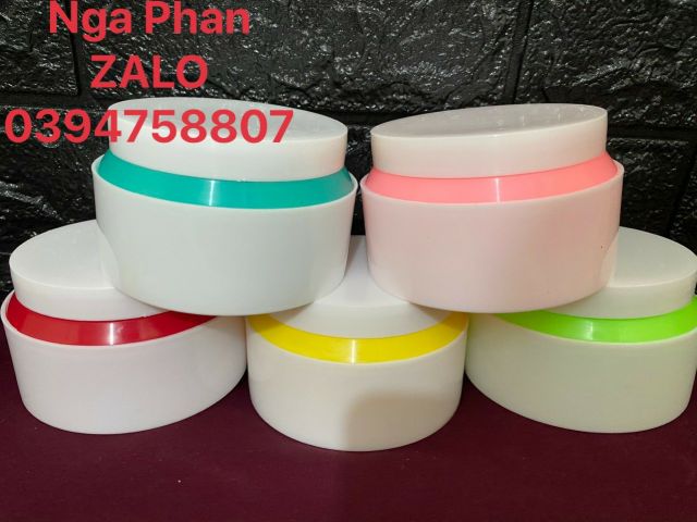 Hủ đựng kem 200g cổ màu