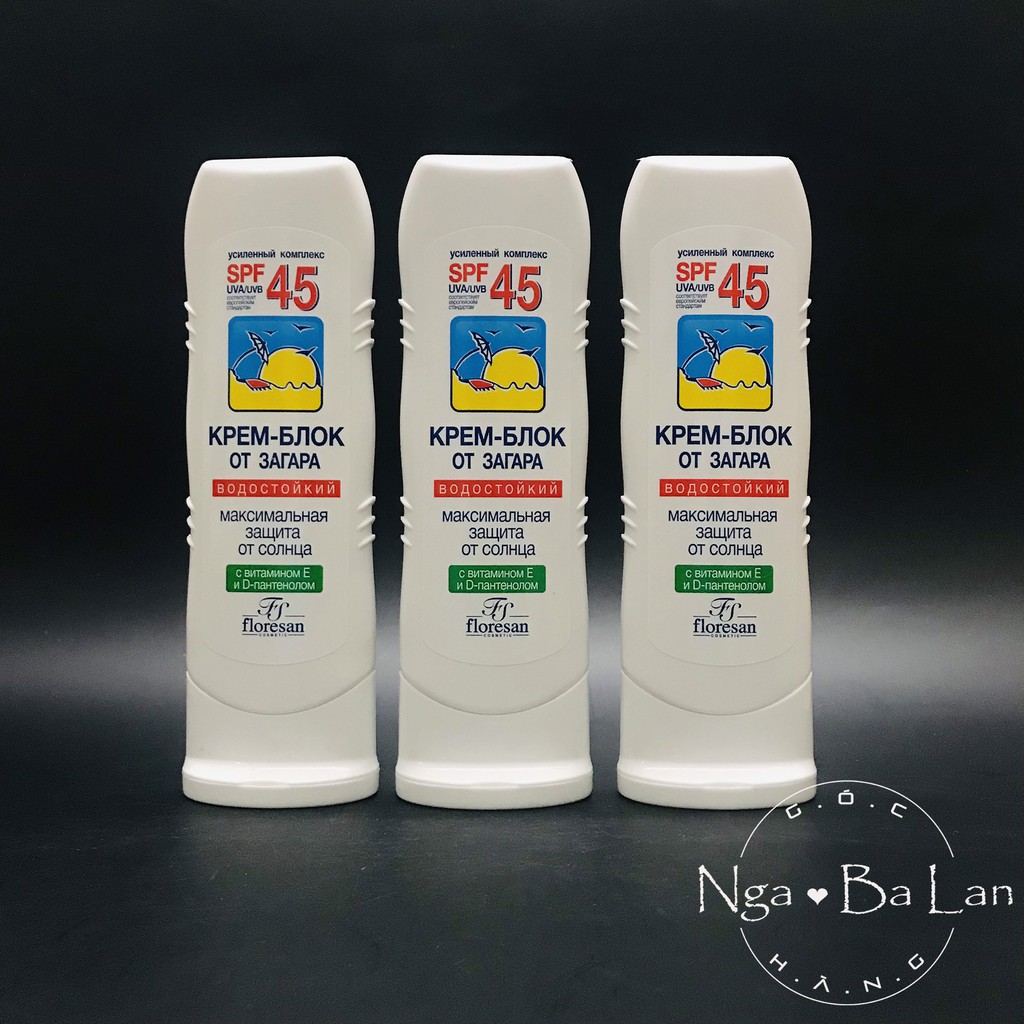 Kem chống nắng trắng da floresan SPF 45 của Nga | BigBuy360 - bigbuy360.vn