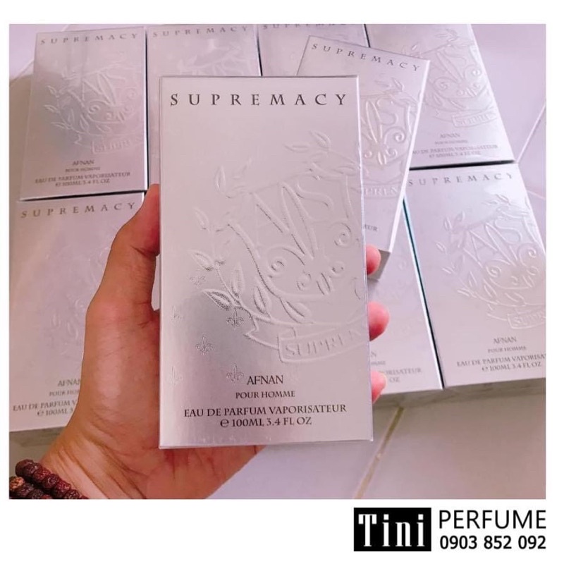 Nước Hoa Nam Afnan Supremacy Silver EDP 100m | BigBuy360 - bigbuy360.vn