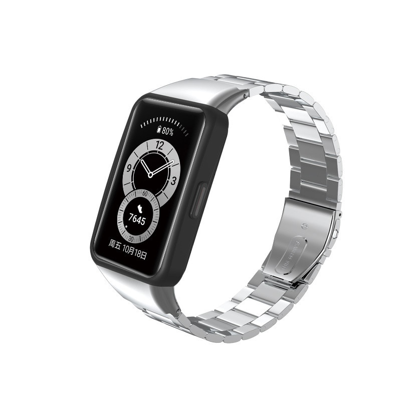 Dây Đeo Inox Cho Đồng Hồ Thông Minh huawei band 6 huawei band6