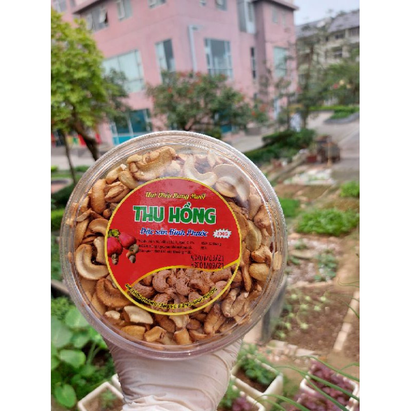 500g hạt điều rang muối sạch vỏ loại vỡ