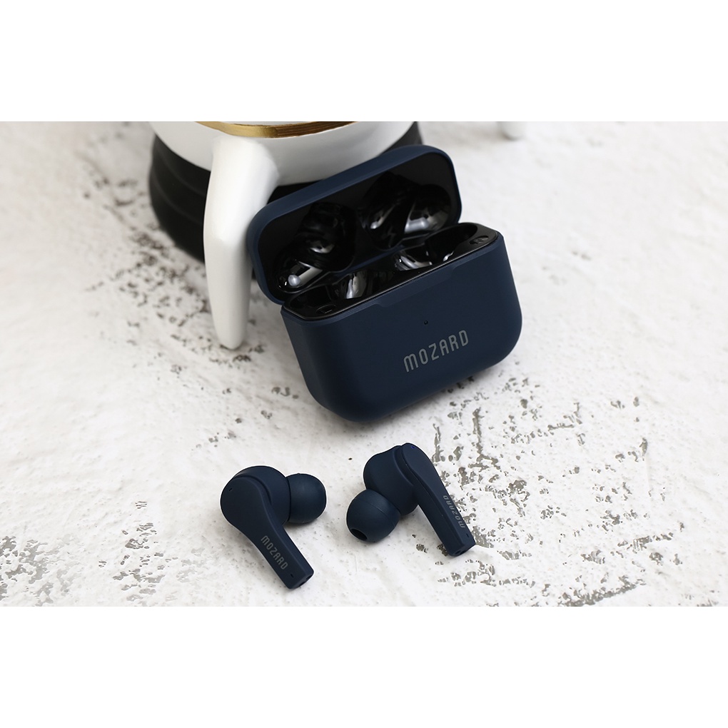 Tai nghe Bluetooth True Wireless Mozard Air  màu xanh