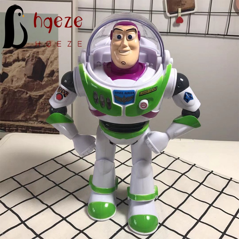 Đồ Chơi Mô Hình Nhân Vật Buzz Lightyear Trong Phim Disney Biết Nói Vui Nhộn Cho Bé