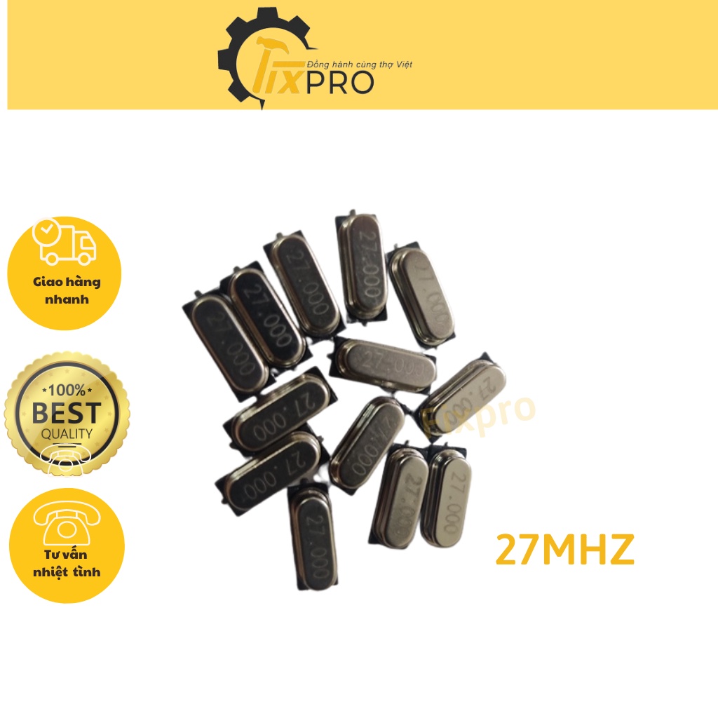 Thạch anh 2 chân 27mhz SMD chất lượng tốt