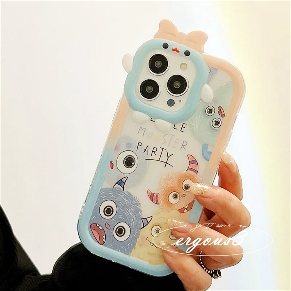 Ốp Điện Thoại Mềm Họa Tiết Hoạt Hình Graffiti Cho iPhone 14 13 12 11 Pro Max SE2020 X XR Xs Max 7 8 6 6s Plus