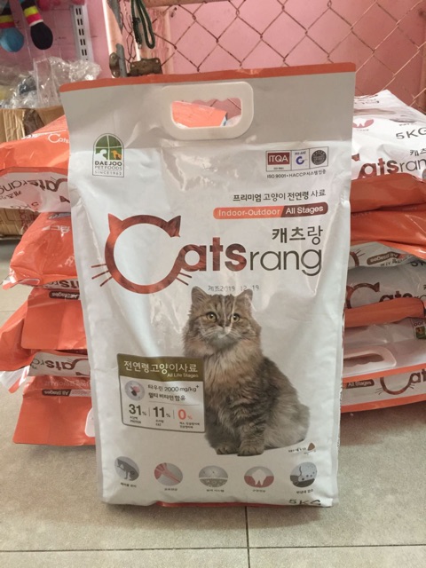 [Mã PET50K giảm Giảm 10% - Tối đa 50K đơn từ 250K] 5kg thức ăn cho mèo Cat Srang