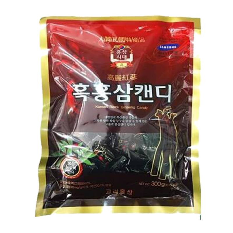 [COMBO 10 GÓI ] KẸO HẮC SÂM KOREA BLACK GINSENG (300GR-GÓI)