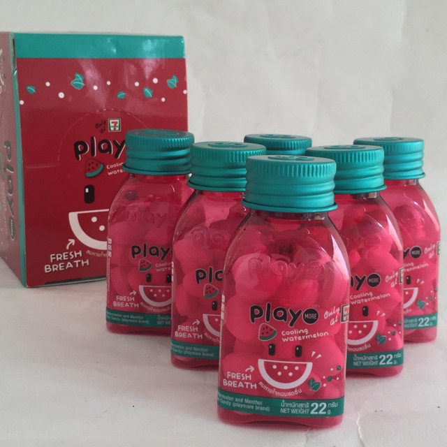 Kẹo dưa hấu bạc hà PLAY date T1/2021 Thái Lan