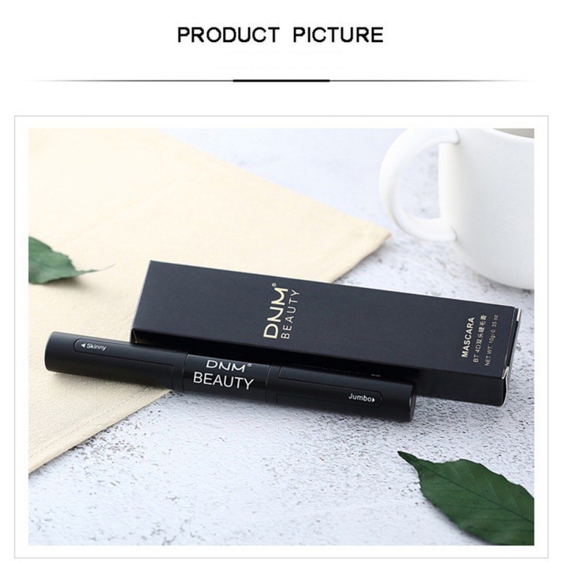 DNM 3D Waterproof Fiber Lash Mascara For Thick Lengthening Natural Curling | BigBuy360 - bigbuy360.vn